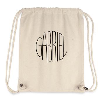 Gabriel - Stanley/Stella Recycled Gym Bag - natural - Front