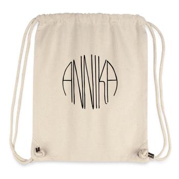 Annika - Stanley/Stella recycelter Gym Bag - Naturweiß - Vorne