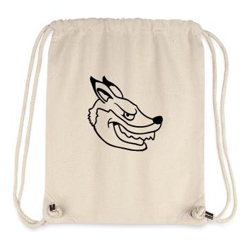 Fuchs Böser Blick Gefährlich Rotfuchs Wildes Tier - Stanley/Stella recycelter Gym Bag - Naturweiß - Vorne