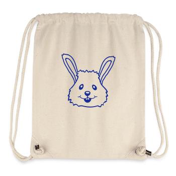 Bunny Rabbit Bunny Cartoon Small Animal Cute - Stanley/Stella Recycled Gym Bag - natural - Front