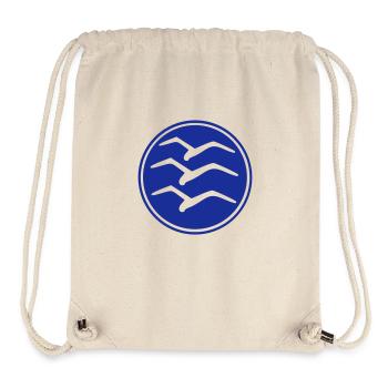 segelflug-abzeichen - Stanley/Stella recycelter Gym Bag - Naturweiß - Vorne