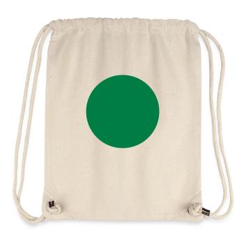 Der Grüne Punkt! - Stanley/Stella recycelter Gym Bag - Naturweiß - Vorne