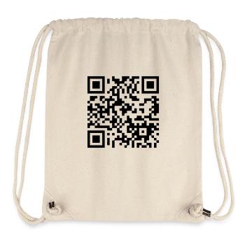 barcode3d - Stanley/Stella recycelter Gym Bag - Naturweiß - Vorne