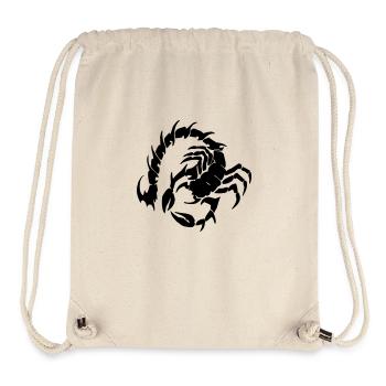 scorpion01 - Stanley/Stella recycelter Gym Bag - Naturweiß - Vorne