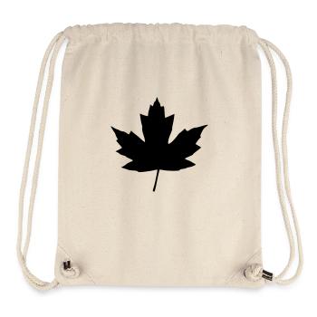 maple leaf - Stanley/Stella Recycled Gym Bag - natural - Front