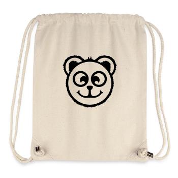 baer_comic_face_g1 - Stanley/Stella Recycled Gym Bag - natural - Front