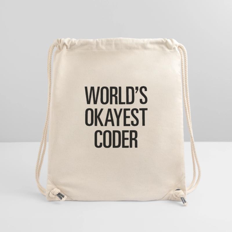 World's Okayest Coder Stanley/Stella recycelter Gym Bag