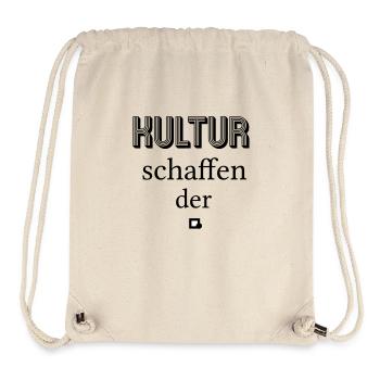 Cultural Worker - Stanley/Stella Recycled Gym Bag - natural - Front