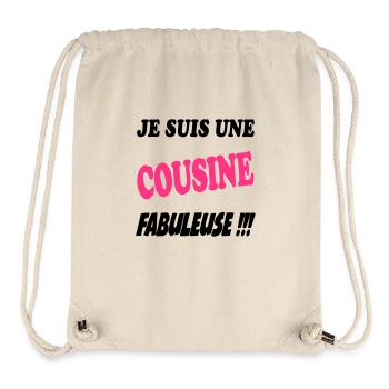 COUSIN NEPHEW BROTHER - Stanley/Stella Recycled Gym Bag - natural - Front
