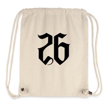 26 - Stanley/Stella recycelter Gym Bag - Naturweiß - Vorne