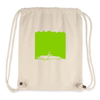 Submarine sunk ground grounded - Stanley/Stella Recycled Gym Bag - natural - Front