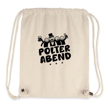 Polterabend Party - Stanley/Stella recycelter Gym Bag - Naturweiß - Vorne
