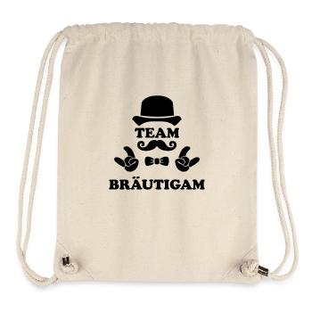 Team Bräutigam - Stanley/Stella recycelter Gym Bag - Naturweiß - Vorne