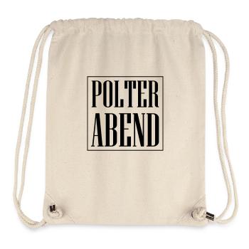 Polterabend Polterhochzeit - Stanley/Stella recycelter Gym Bag - Naturweiß - Vorne