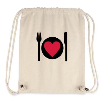 essen - Stanley/Stella recycelter Gym Bag - Naturweiß - Vorne