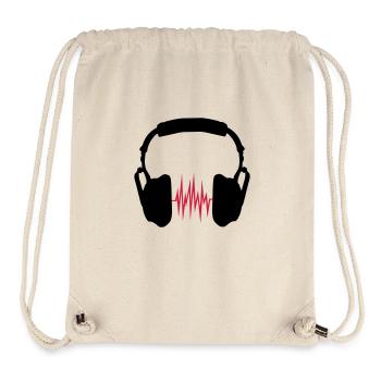 headphones - Stanley/Stella Recycled Gym Bag - natural - Front