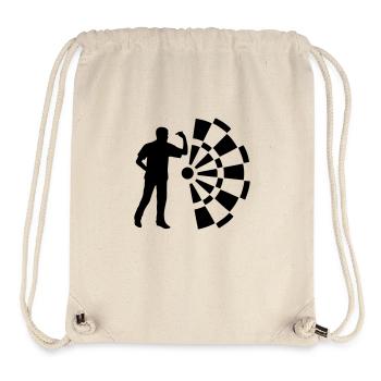 dart player - Sac à cordon recyclé Stanley/Stella - blanc naturel - Devant