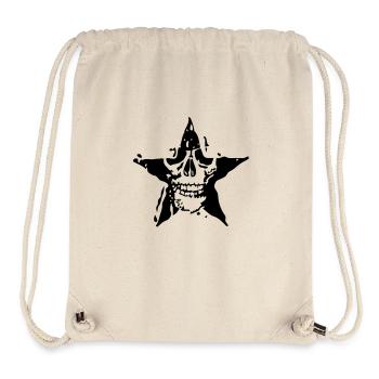 death star death head etoile4 - Stanley/Stella Recycled Gym Bag - natural - Front