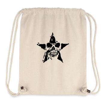 death star death head etoile8 - Stanley/Stella Recycled Gym Bag - natural - Front