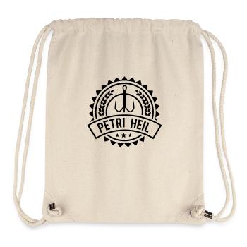 petri_heil_logo - Stanley/Stella recycelter Gym Bag - Naturweiß - Vorne
