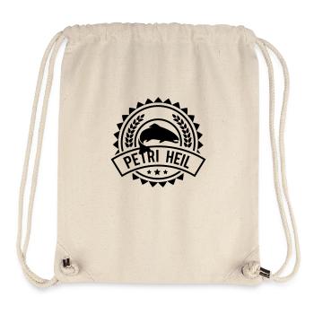 petri_heil_logo___f1 - Sac à cordon recyclé Stanley/Stella - blanc naturel - Devant