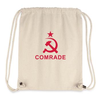 URSS__V006 - Sac à cordon recyclé Stanley/Stella - blanc naturel - Devant