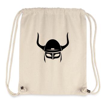 viking_helm - Stanley/Stella Recycled Gym Bag - natural - Front