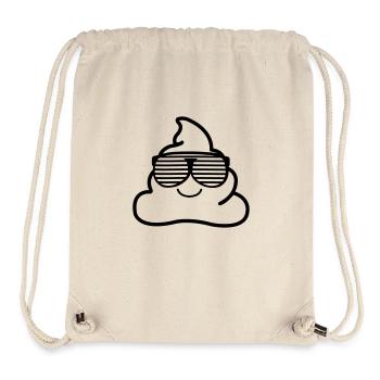coole_kacke_01 - Stanley/Stella recycelter Gym Bag - Naturweiß - Vorne