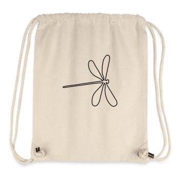 libelle - Stanley/Stella recycelter Gym Bag - Naturweiß - Vorne