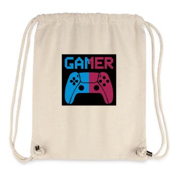 gamer controller - Stanley/Stella recycelter Gym Bag - Naturweiß - Vorne