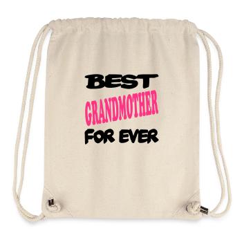 Beste GROSSMUTTER aller Zeiten - Stanley/Stella recycelter Gym Bag - Naturweiß - Vorne