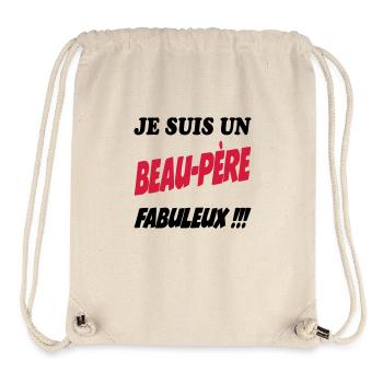 FRERE SOEUR BRUDER SCHWESTER - Stanley/Stella recycelter Gym Bag - Naturweiß - Vorne