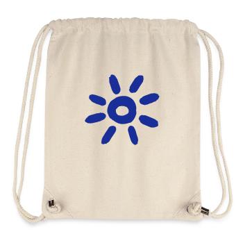 Blue Sun - Stanley/Stella Recycled Gym Bag - natural - Front