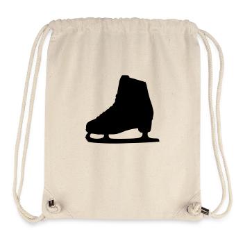 Schlittschuh - Stanley/Stella recycelter Gym Bag - Naturweiß - Vorne