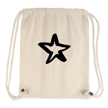 stars - Stanley/Stella Recycled Gym Bag - natural - Front