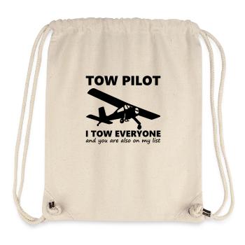 tow pilot - Stanley/Stella Recycled Gym Bag - natural - Front
