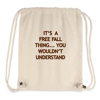 Freefall Thing - Stanley/Stella recycelter Gym Bag - Naturweiß - Vorne