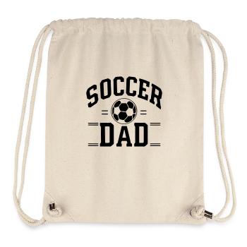 soccer football dad - Stanley/Stella Recycled Gym Bag - natural - Front