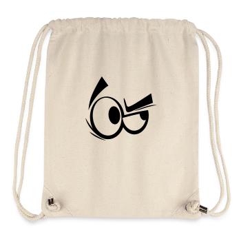 auge 8 - Stanley/Stella recycelter Gym Bag - Naturweiß - Vorne