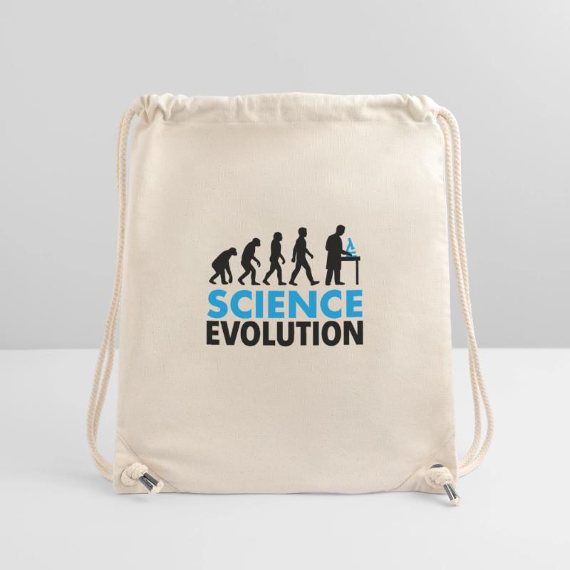 Science Evolution for Science Fans Stanley/Stella Recycled Gym Bag