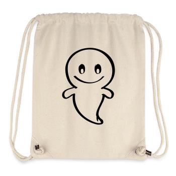 Freundlicher Geist Halloween Spuken - Stanley/Stella recycelter Gym Bag - Naturweiß - Vorne