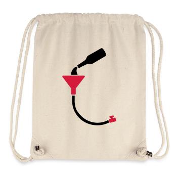 Beer Bong - Stanley/Stella Recycled Gym Bag - natural - Front