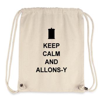 Allons y - Stanley/Stella Recycled Gym Bag - natural - Front