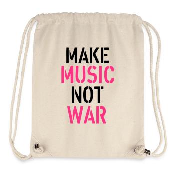 Music - Stanley/Stella recycelter Gym Bag - Naturweiß - Vorne