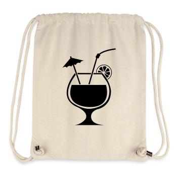 cocktail - Stanley/Stella recycelter Gym Bag - Naturweiß - Vorne