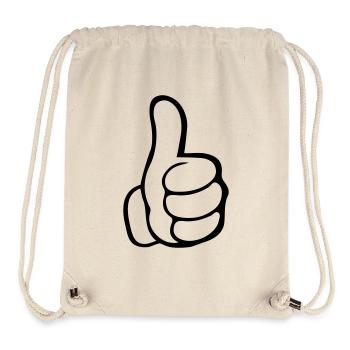 like hand - Stanley/Stella Recycled Gym Bag - natural - Front