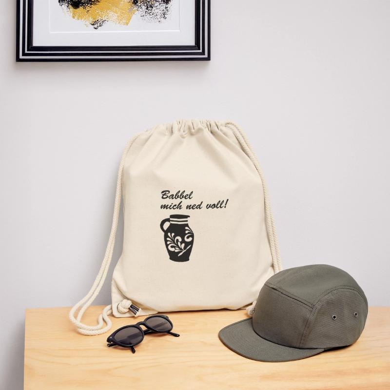 Bembel Babbel mich ned Stanley/Stella recycelter Gym Bag