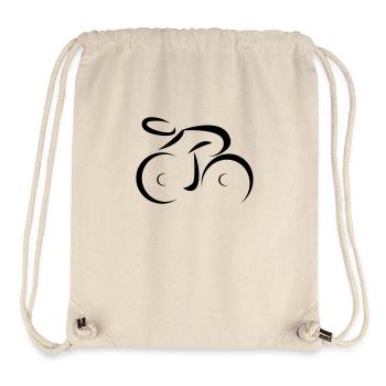 vélo - Sac à cordon recyclé Stanley/Stella - blanc naturel - Devant