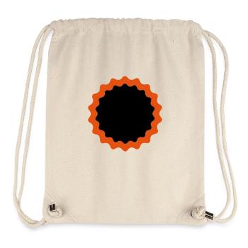Bicycle patches - Stanley/Stella Recycled Gym Bag - natural - Front