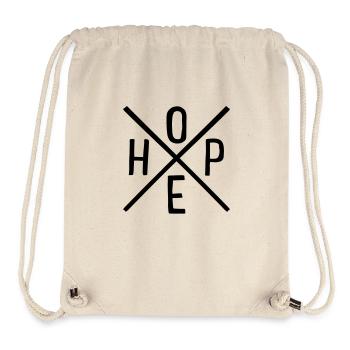 Hope - Stanley/Stella Recycled Gym Bag - natural - Front